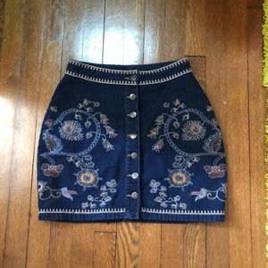 Jean Skirt